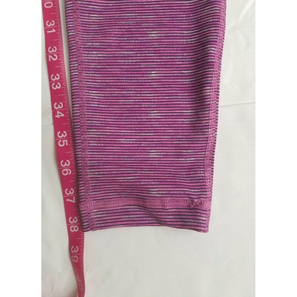 Be Inspired Pink/Black Athletic Performance Quick Dry Tight Fit Leggings Large - Picture 12 of 15